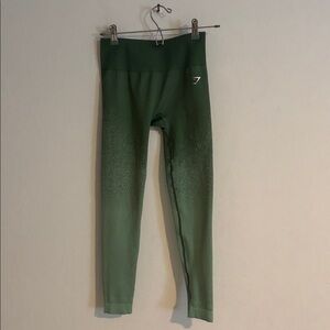 Gymshark Green Ombre Leggings